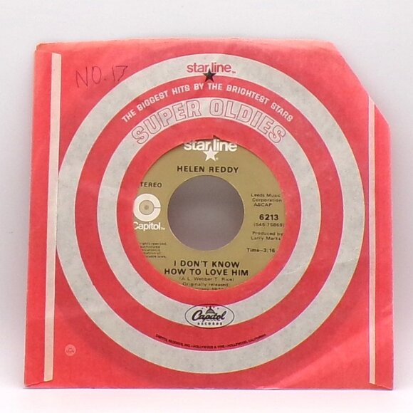 I Am Woman/I Don't Know How To Love Him by Helen Reddy 45 - Picture 2 of 6